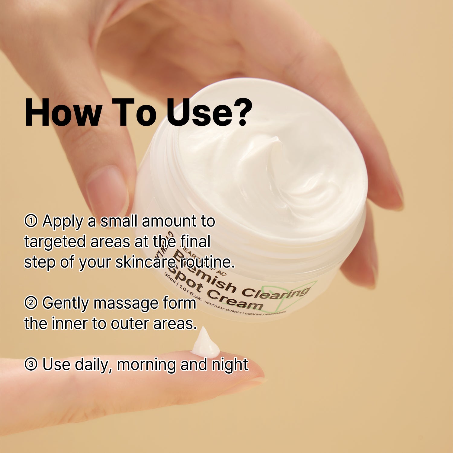 Heartleaf AC Blemish Clearing Spot Cream