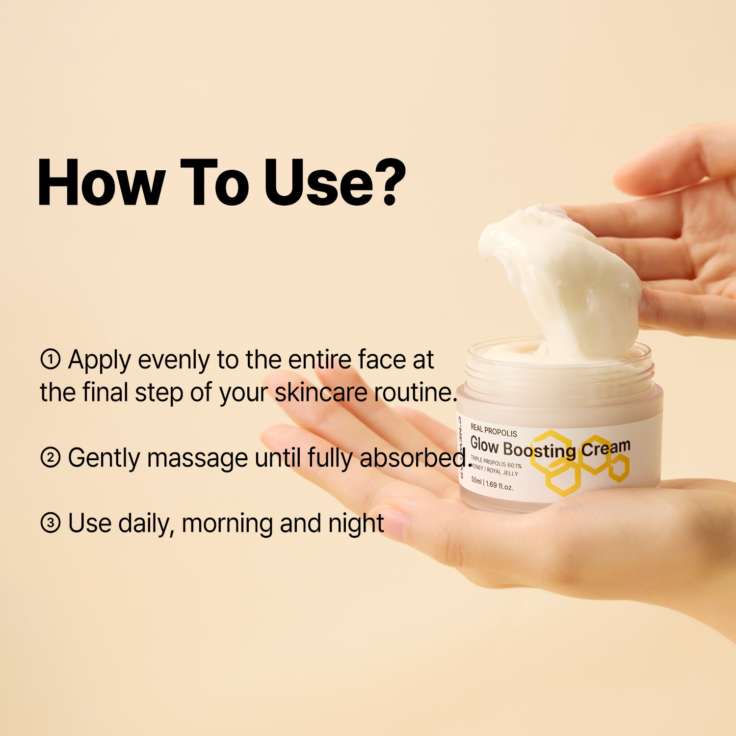 Real Propolis Glow Boosting Cream